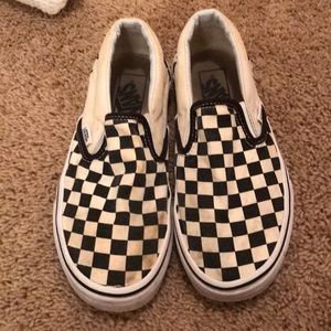 Checkered vans